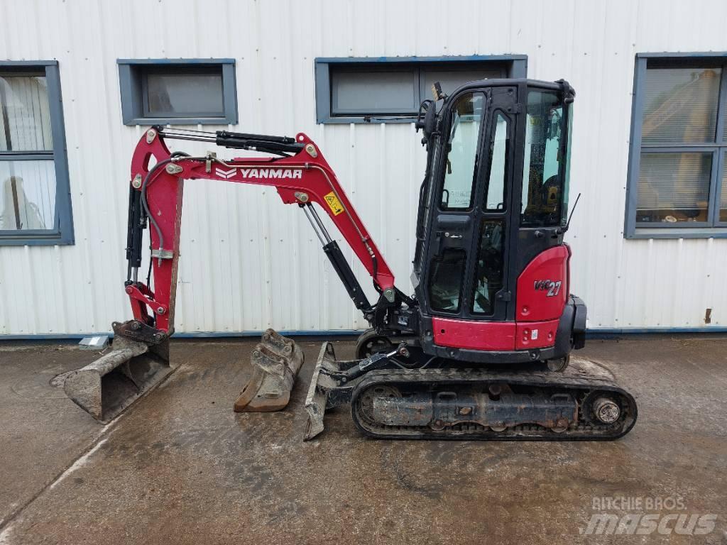 Yanmar Vio 27-6 Mini ekskavatörler, 7 tona dek