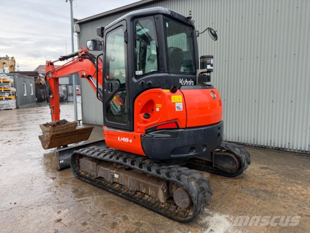 Kubota U 48-4 Mini ekskavatörler, 7 tona dek