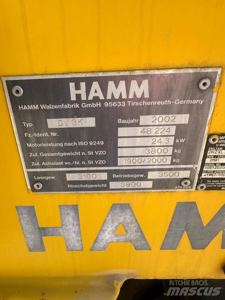 Hamm DW3 tromble Diğer silindirler
