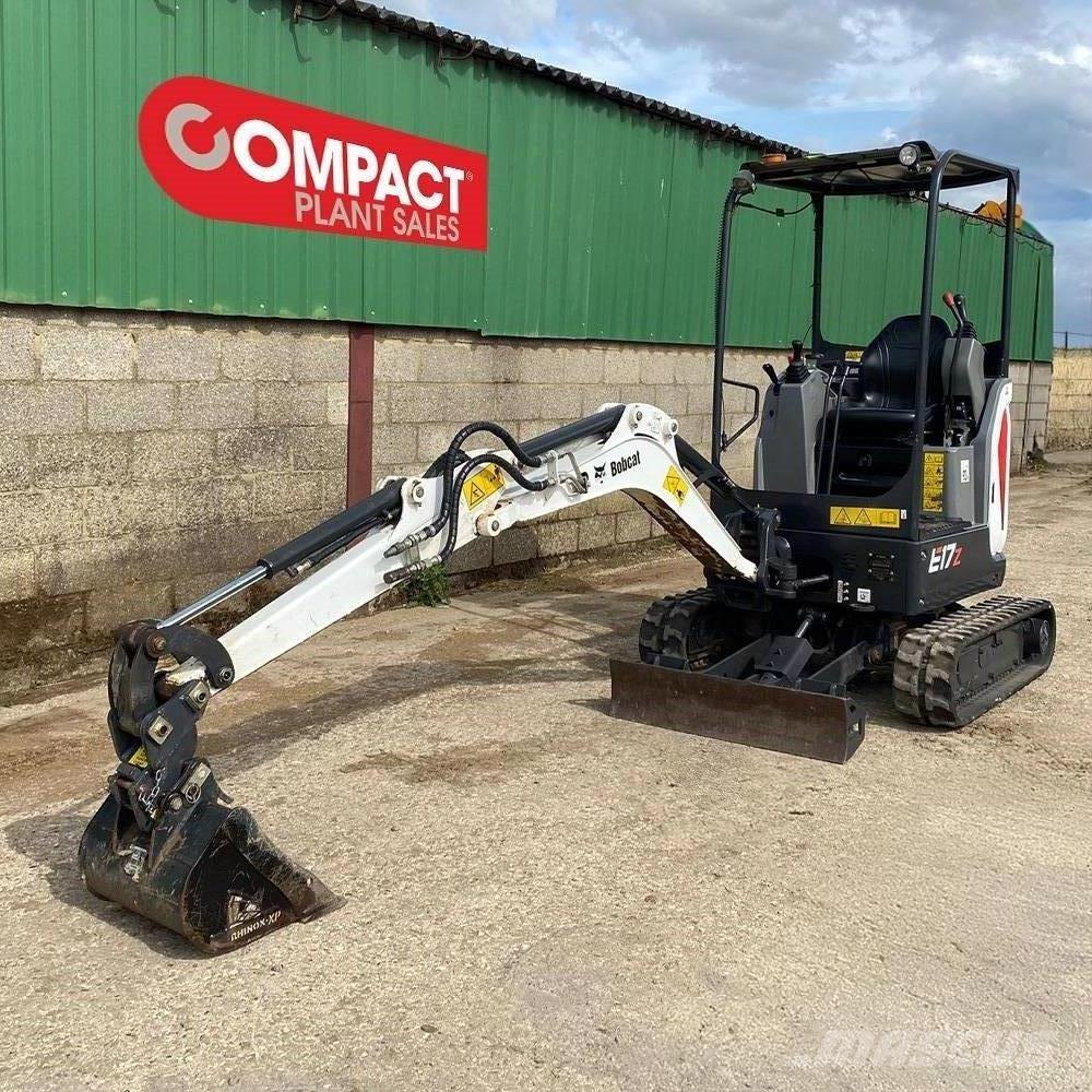 Bobcat E 17z Mini ekskavatörler, 7 tona dek