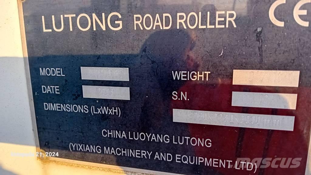 Lutong LTP 1016 Pnömatik lastikli silindirler
