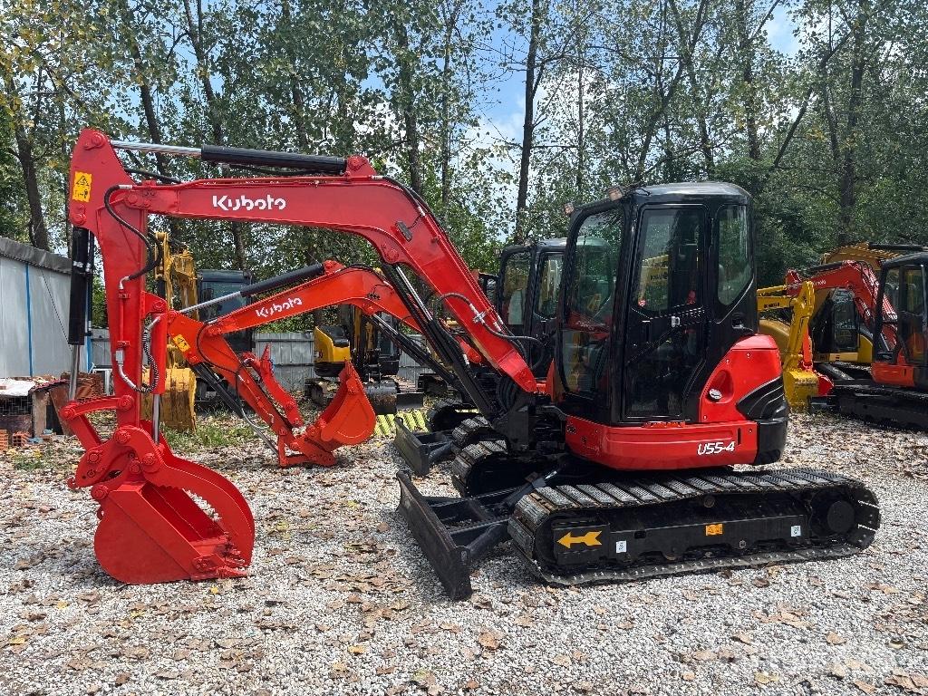 Kubota U 55-4 Mini ekskavatörler, 7 tona dek