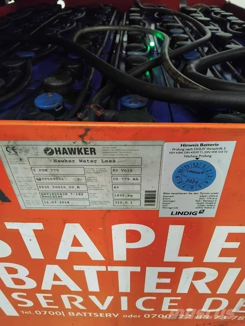 Linde E45/600H Elektrikli forkliftler