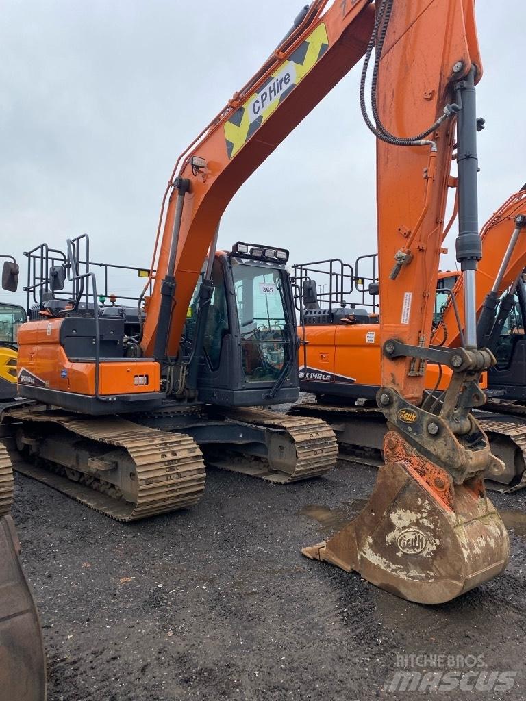 Doosan DX 140 LC Paletli ekskavatörler