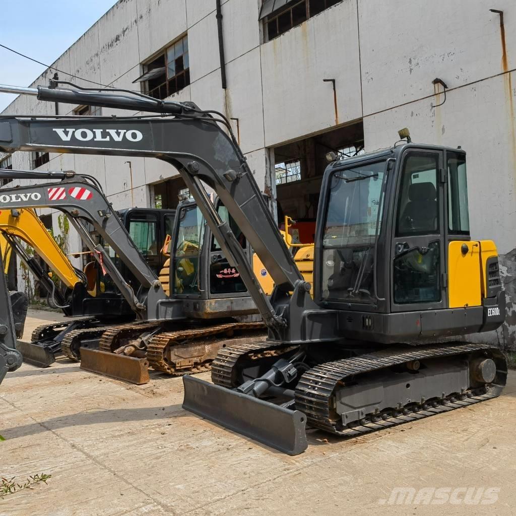 Volvo EC60 Mini ekskavatörler, 7 tona dek