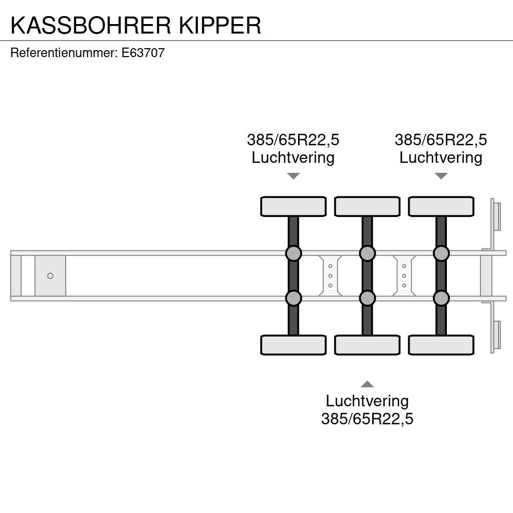 Kässbohrer KIPPER Damperli çekiciler