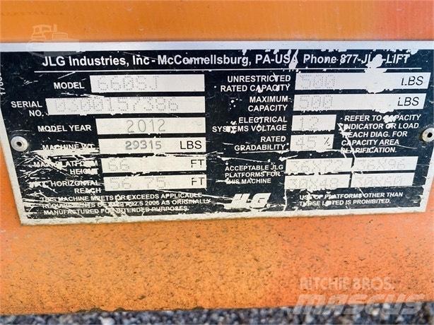 JLG 600 SJ Teleskopik personel platformları
