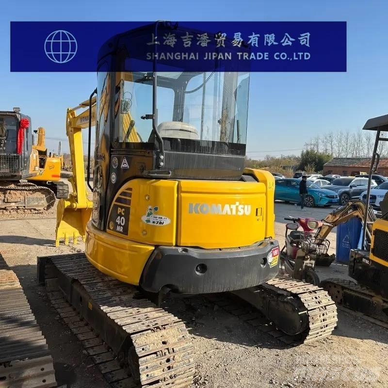 Komatsu PC 40 MR Mini ekskavatörler, 7 tona dek
