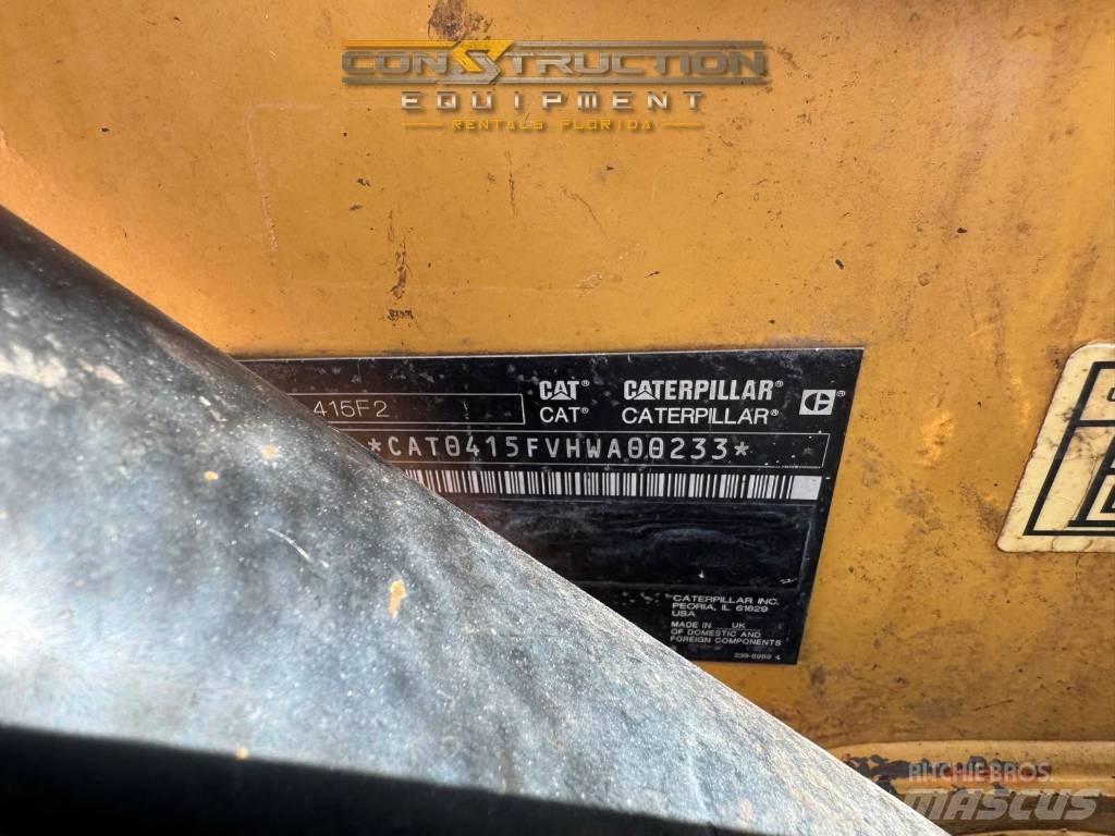 CAT 415F 2 Kazıcı yükleyiciler - beko loder