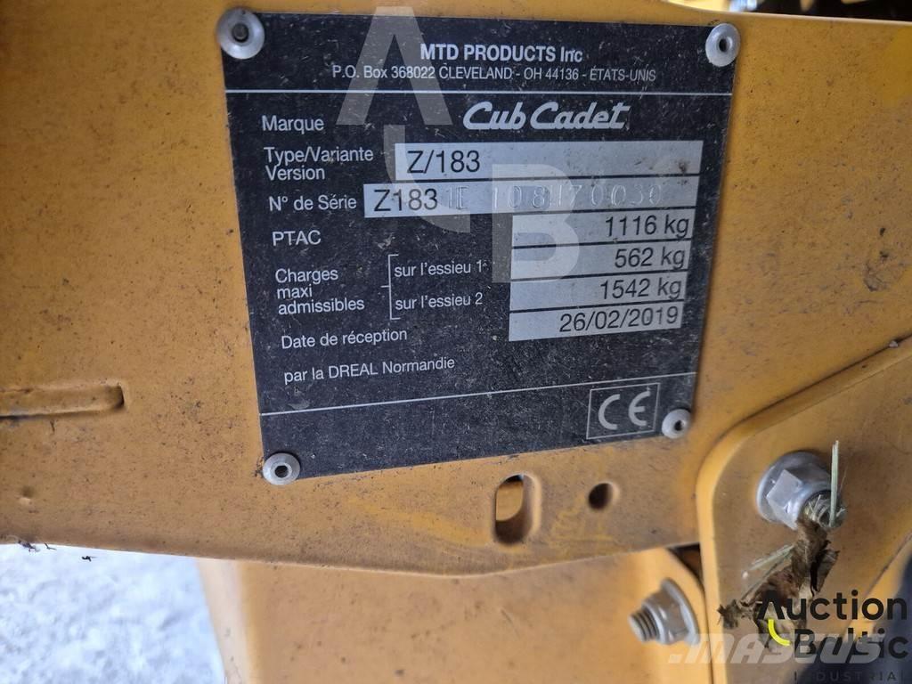 Cub Cadet Z/183 Mobil çim biçme makineleri