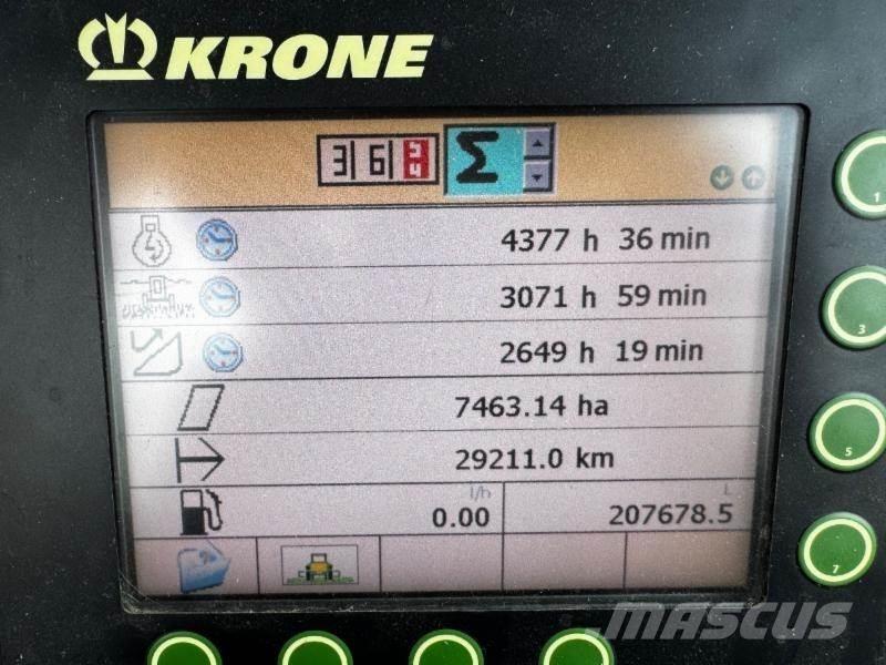 Krone Big X 500 Kendi yürür silaj makinalari
