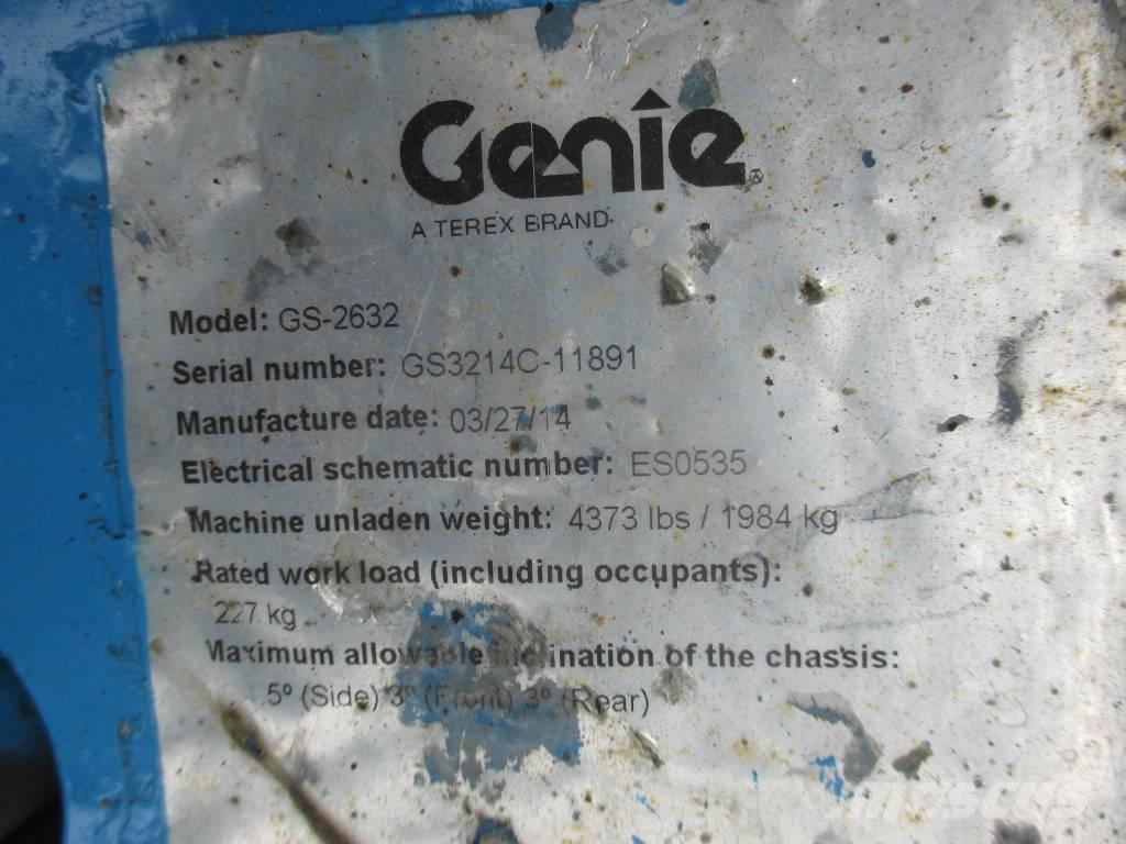 Genie GS 2632 Makasli platformlar