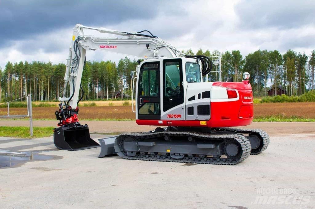 Takeuchi TB2150R Paletli ekskavatörler