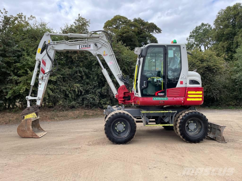 Takeuchi TB 295 W Lastik tekerli ekskavatörler