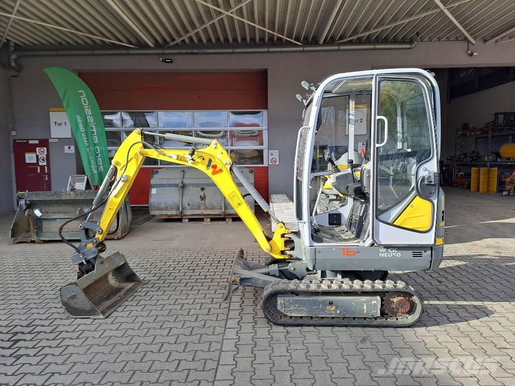 Wacker Neuson ET16 Paletli ekskavatörler