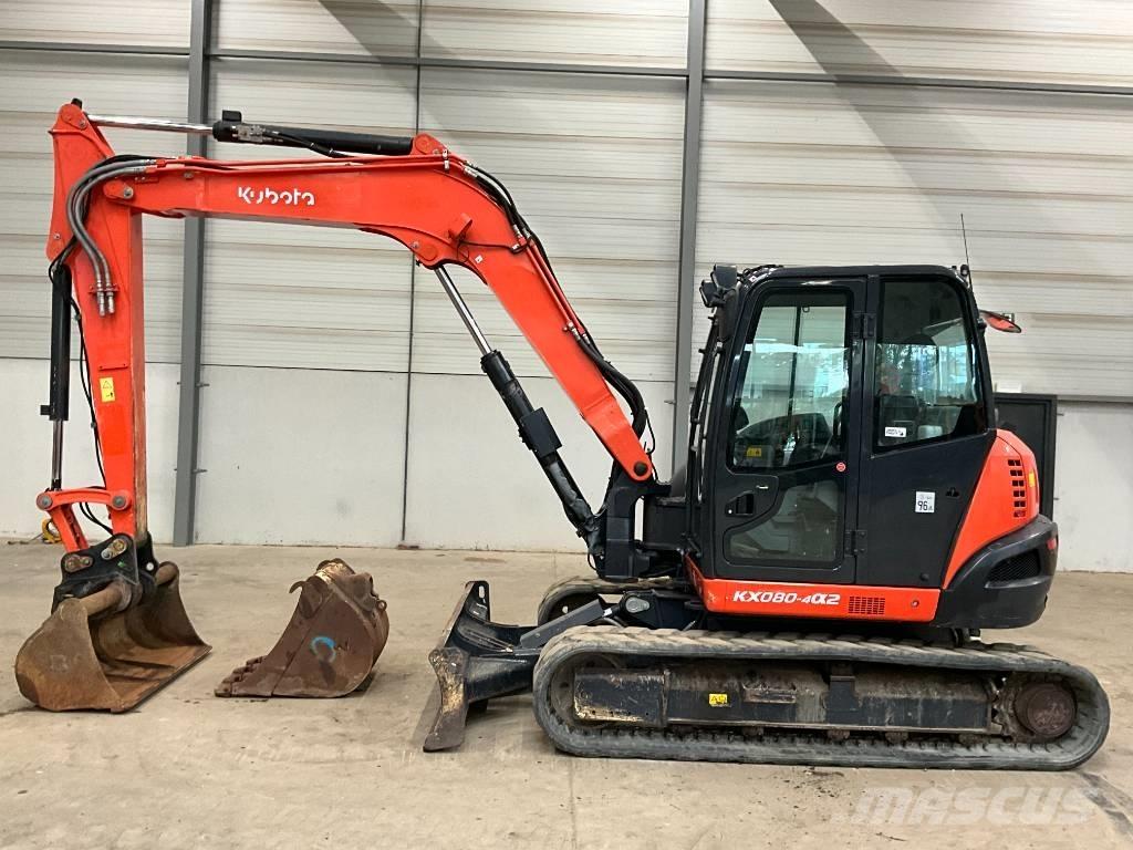Kubota KX 080-4 A 2 Midi ekskavatörler 7 - 12 t