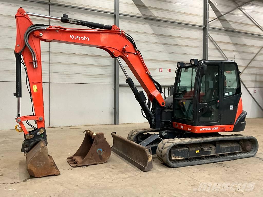 Kubota KX 080-4 A 2 Midi ekskavatörler 7 - 12 t