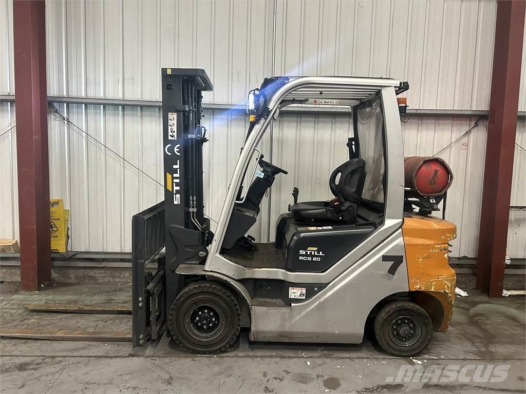 Still RCG20 Sideloader - dört yönlü forkliftler
