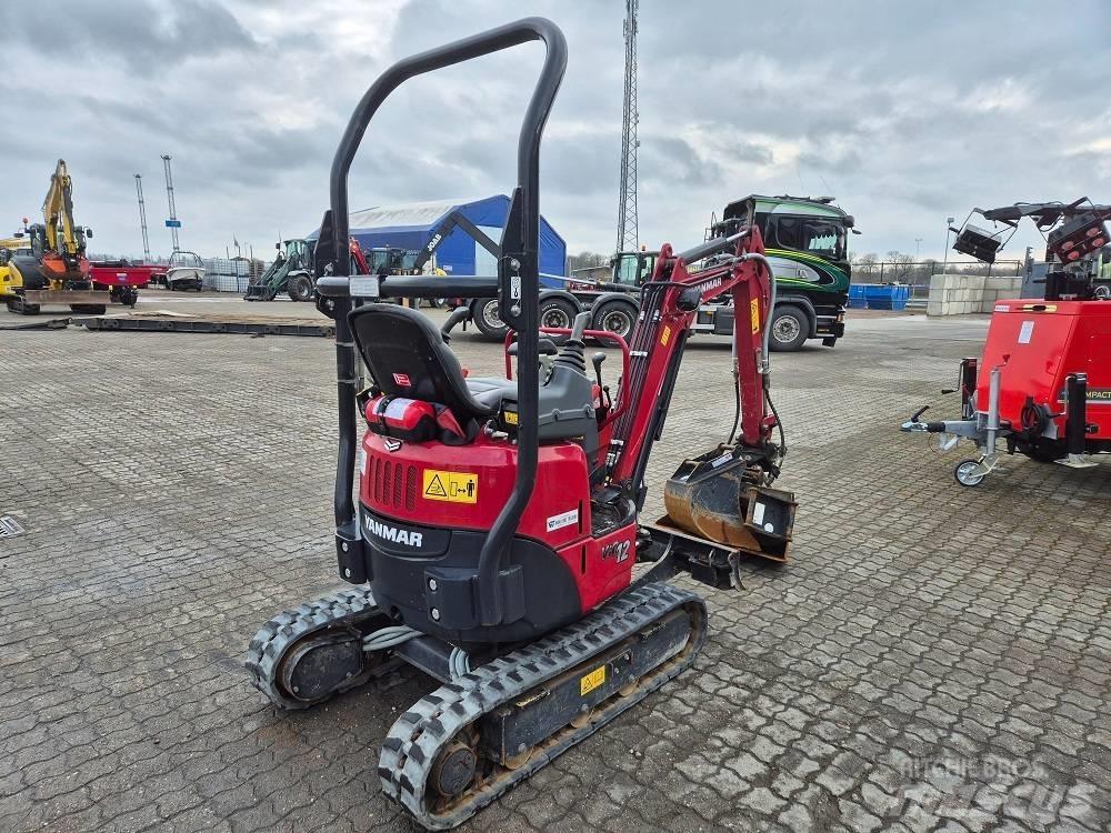 Yanmar Vio 12 Mini ekskavatörler, 7 tona dek