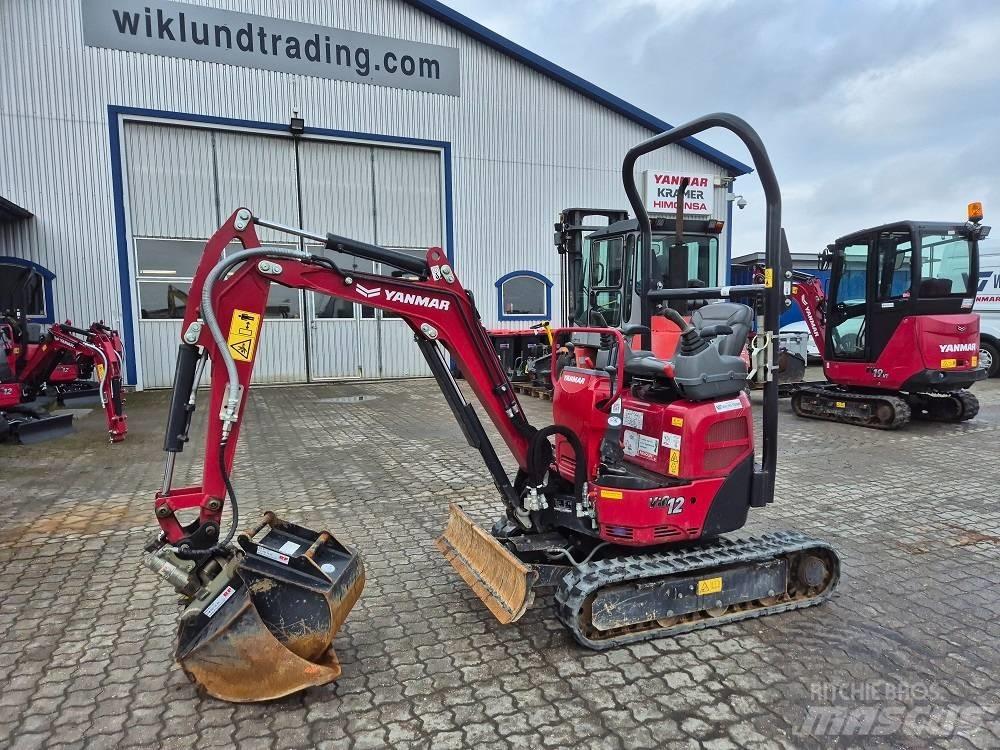 Yanmar Vio 12 Mini ekskavatörler, 7 tona dek