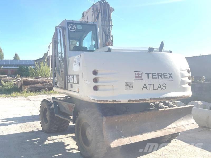 Atlas 1505 Lastik tekerli ekskavatörler