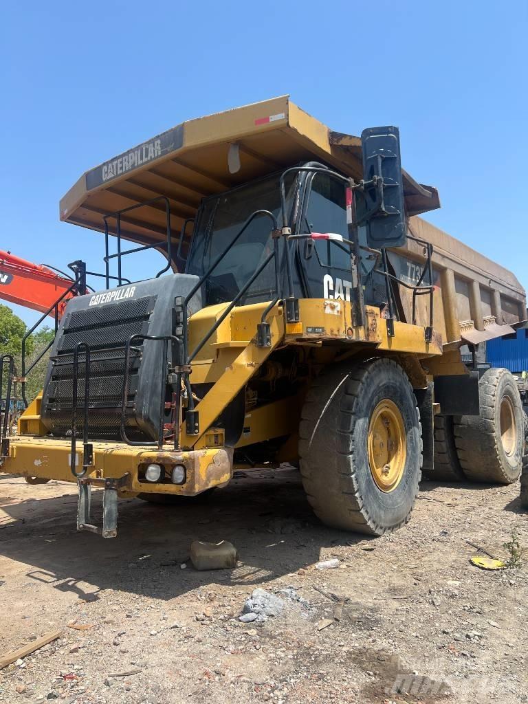 CAT 773 F Belden kirma kaya kamyonu