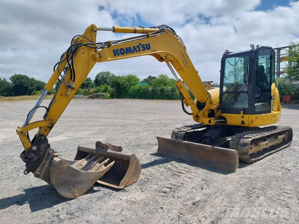 Komatsu PC80MR-5 Midi ekskavatörler 7 - 12 t