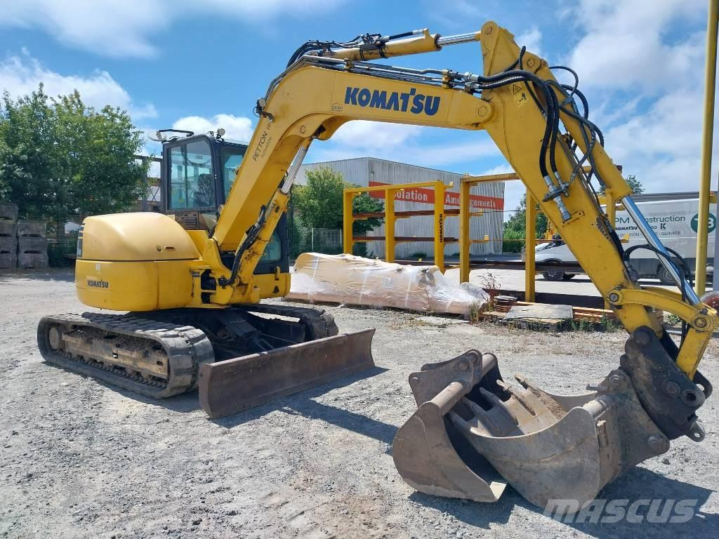 Komatsu PC80MR-5 Midi ekskavatörler 7 - 12 t