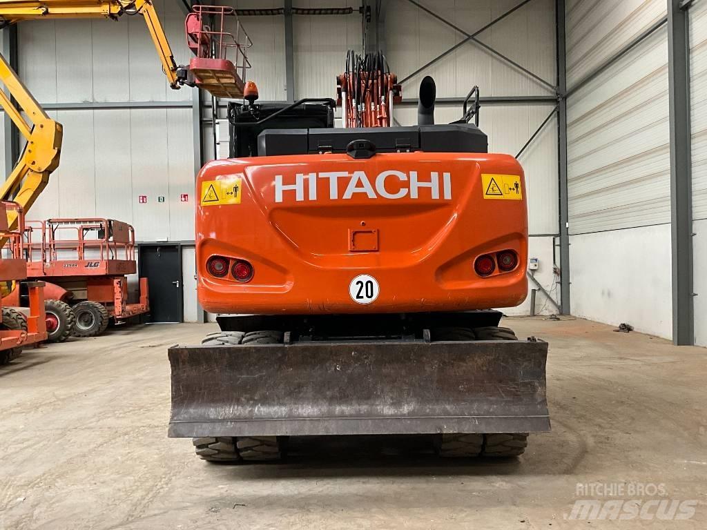 Hitachi ZX 140 W-6 Lastik tekerli ekskavatörler
