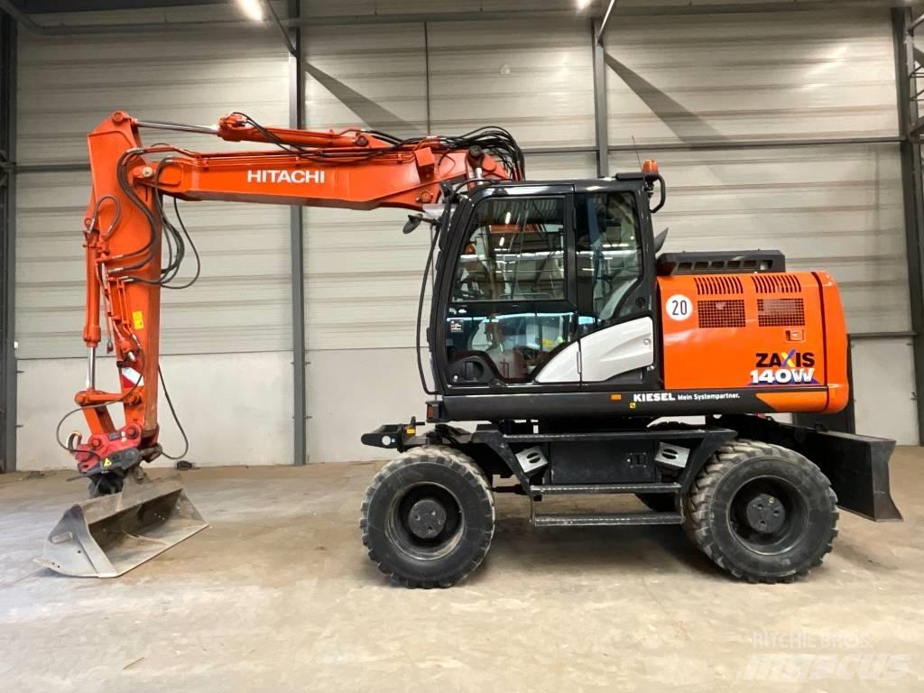 Hitachi ZX 140 W-6 Lastik tekerli ekskavatörler