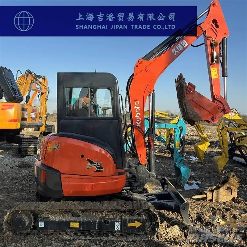 Kubota U 35 Mini ekskavatörler, 7 tona dek