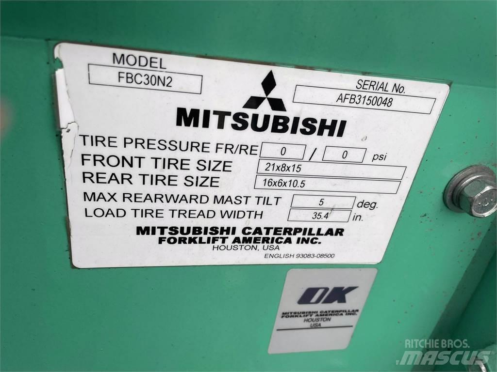 Mitsubishi FBC30N Elektrikli forkliftler