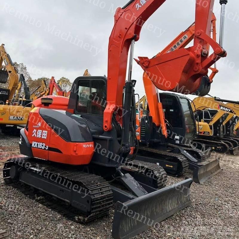Kubota KX183 Mini ekskavatörler, 7 tona dek