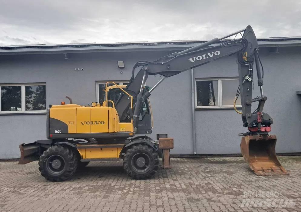 Volvo EW 160 C Lastik tekerli ekskavatörler