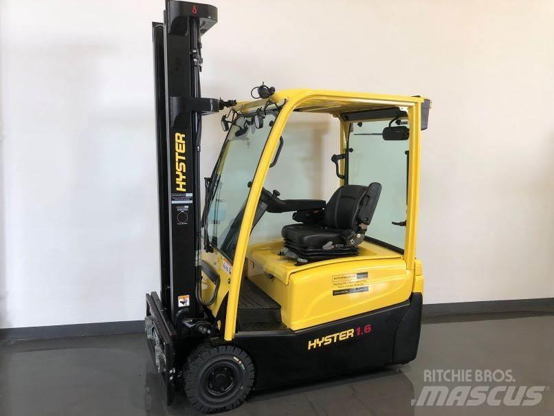 Hyster J1.6XNT LWB Elektrikli forkliftler