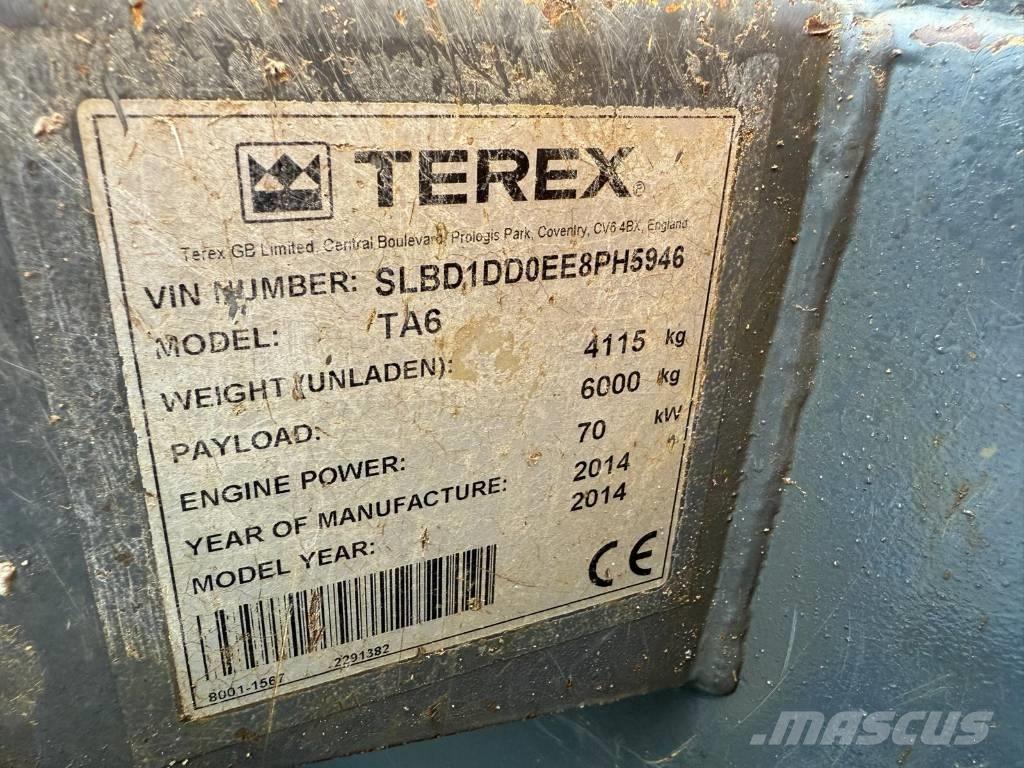 Terex TA 6 Belden kirma kamyonlar