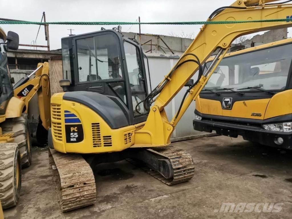 Komatsu PC 55 MR-3 Mini ekskavatörler, 7 tona dek