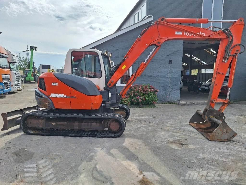 Kubota KX080 Midi ekskavatörler 7 - 12 t