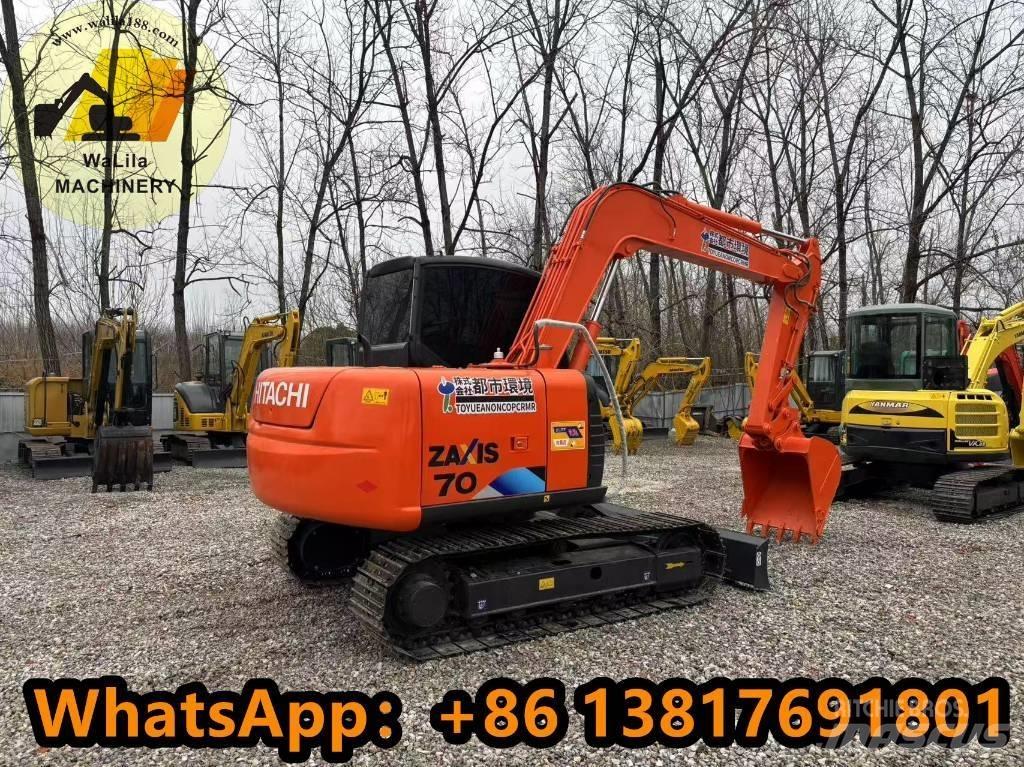 Hitachi ZX 70 Mini ekskavatörler, 7 tona dek