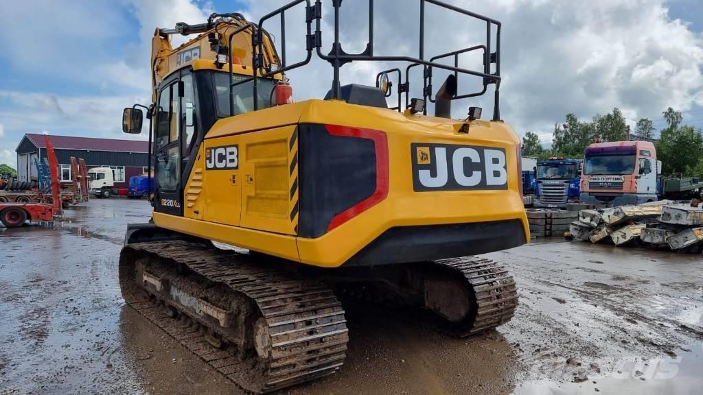 JCB 220 XL Paletli ekskavatörler