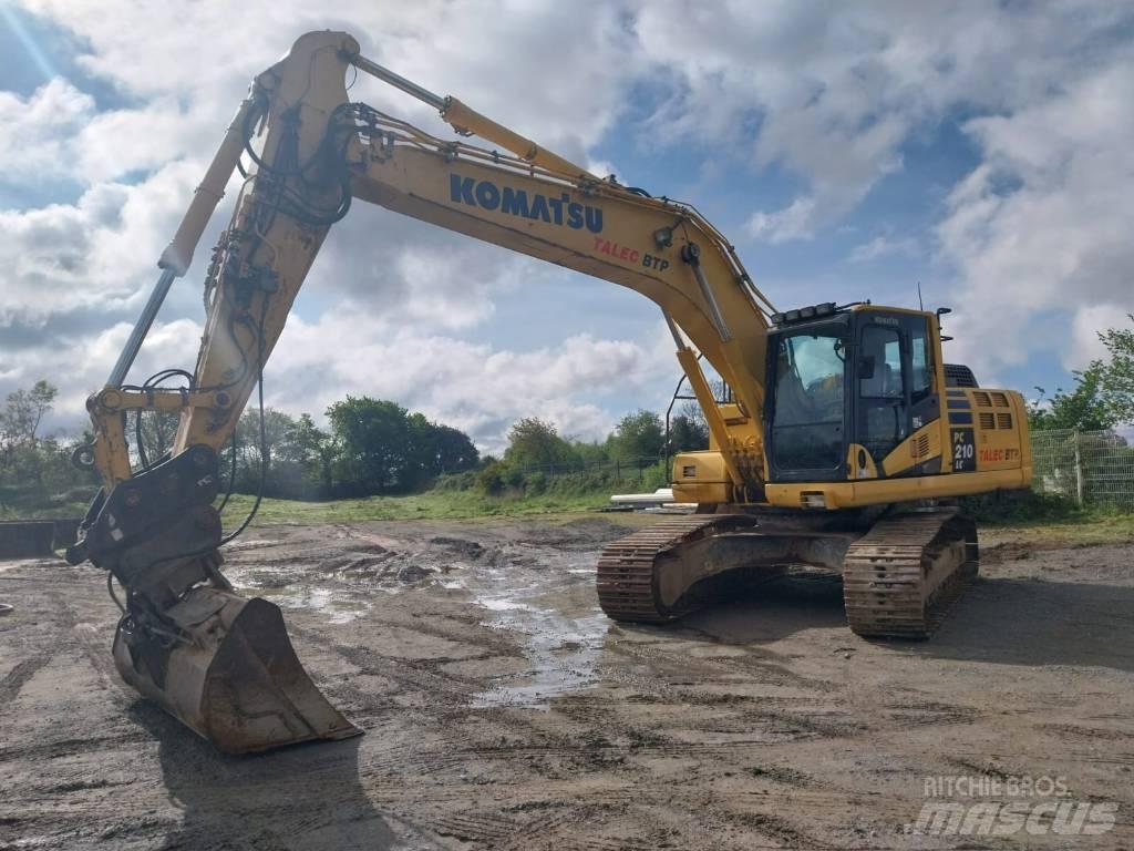 Komatsu PC210LC-10 Paletli ekskavatörler
