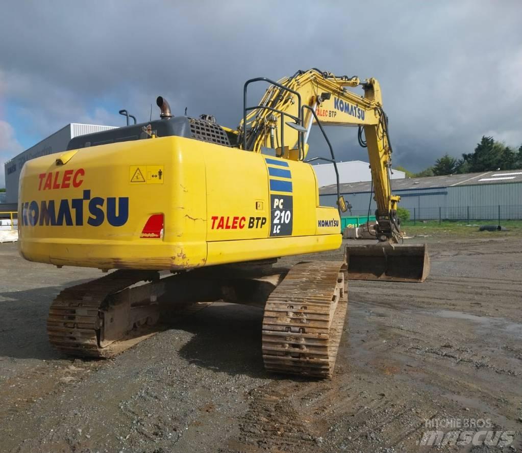 Komatsu PC210LC-10 Paletli ekskavatörler