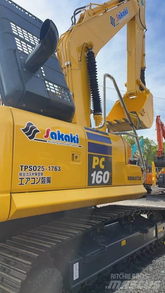 Komatsu PC 160 Paletli ekskavatörler
