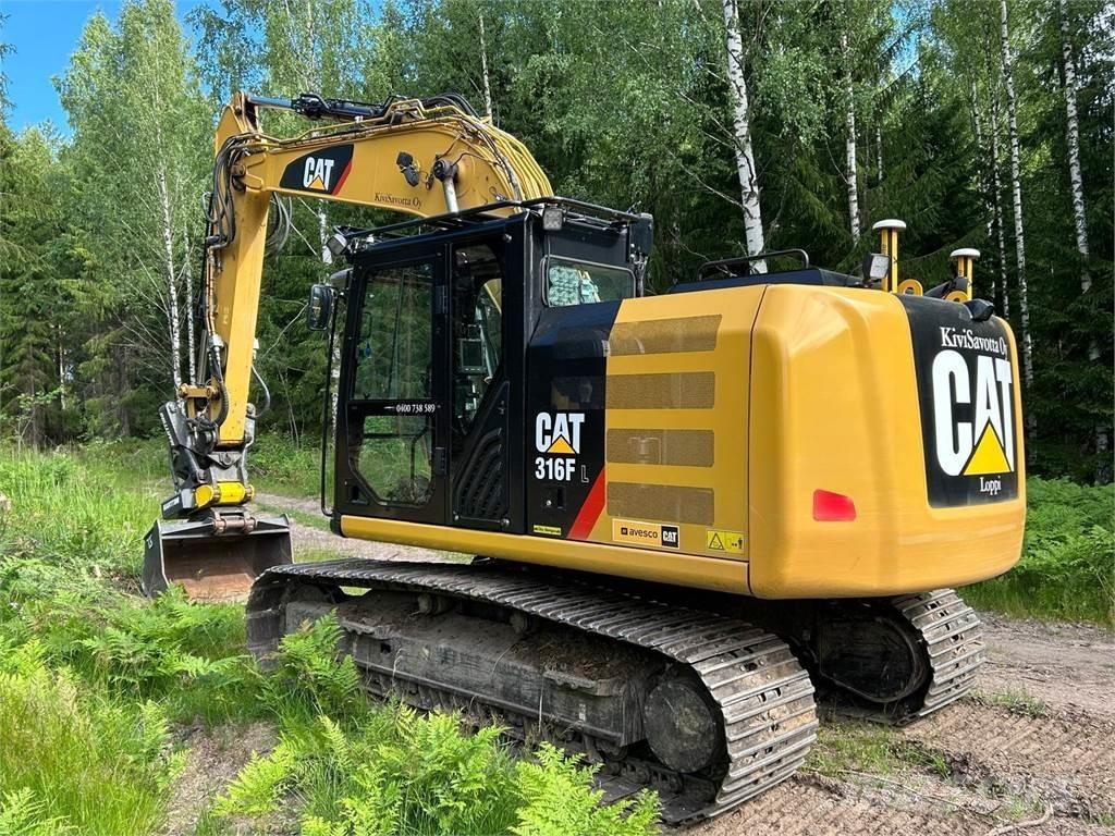 CAT 316FL Paletli ekskavatörler