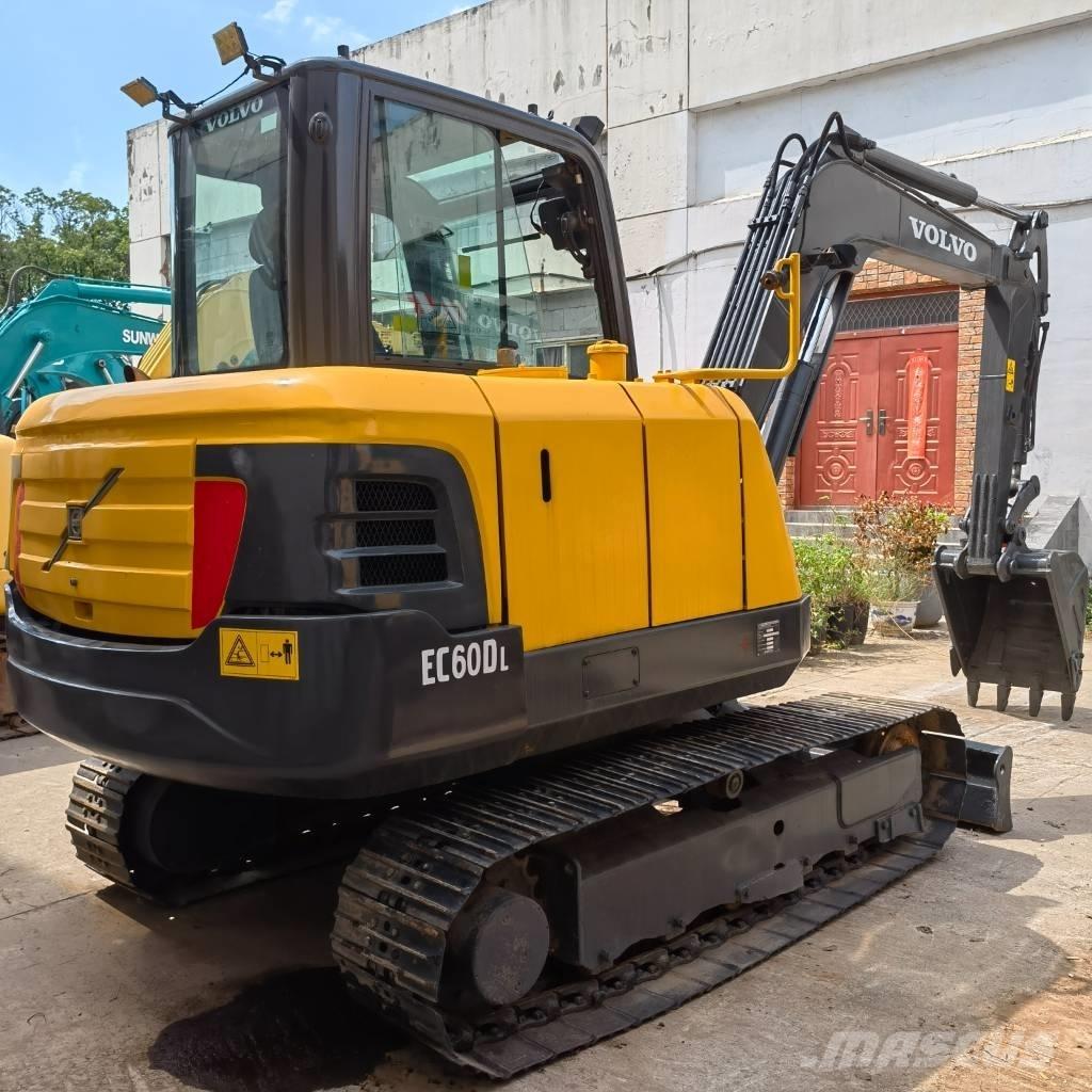 Volvo EC60 Mini ekskavatörler, 7 tona dek