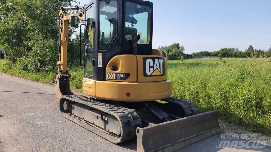 CAT 305E 2CR Mini ekskavatörler, 7 tona dek