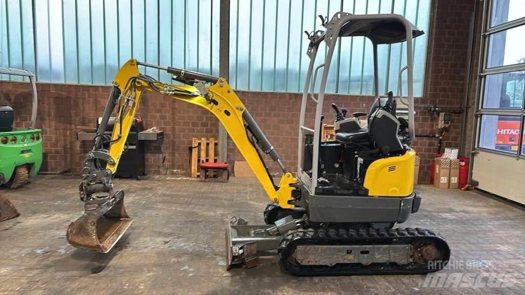 Wacker Neuson EZ17 Mini ekskavatörler, 7 tona dek