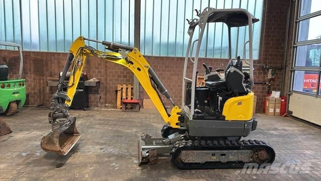 Wacker Neuson EZ17 Mini ekskavatörler, 7 tona dek