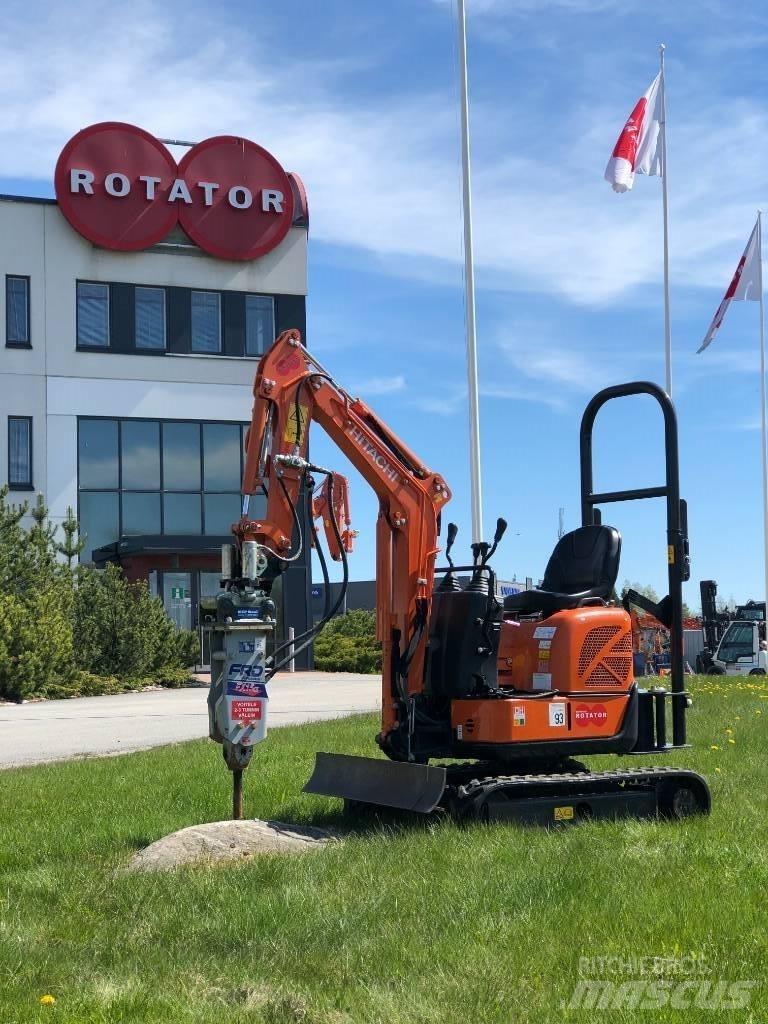Hitachi ZX10U-2 Mini ekskavatörler, 7 tona dek