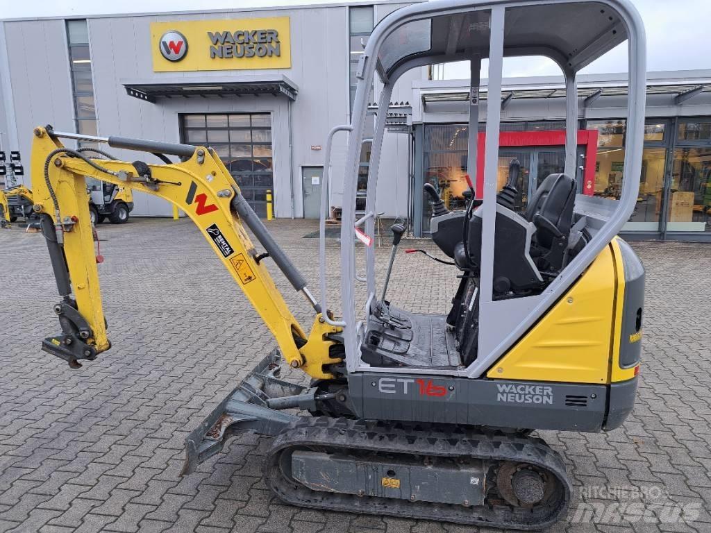 Wacker Neuson ET16 Paletli ekskavatörler